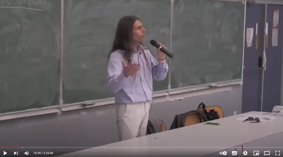 Introduction à la Relativité Générale (vidéo) - Aurélien Barrau (YouTube)