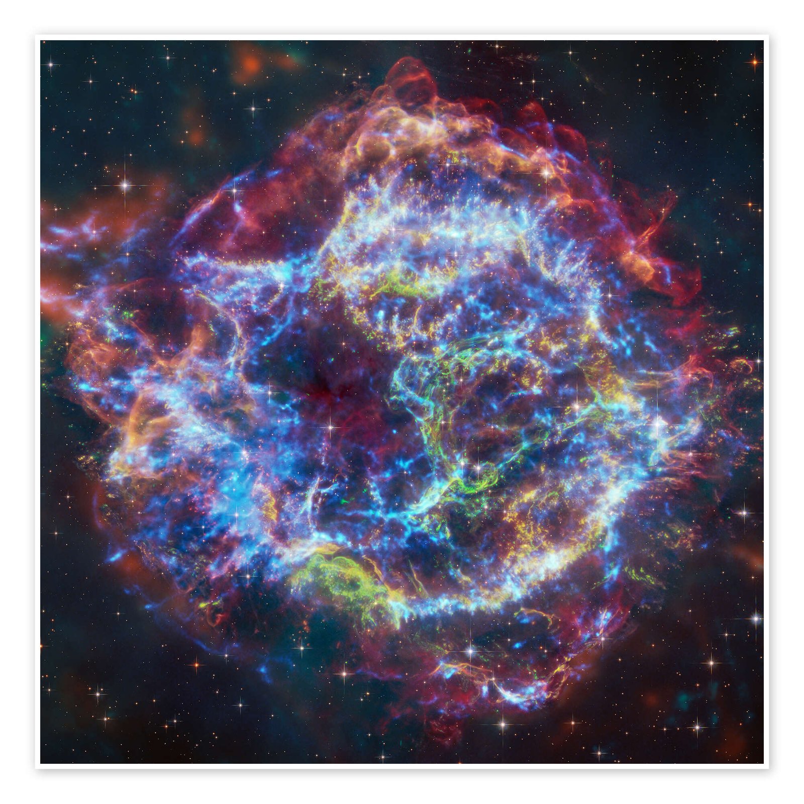 Rémanent de supernova Cassiopée A - NASA-Hubble Rémanent de supernova Cassiopée A - NASA-Hubble