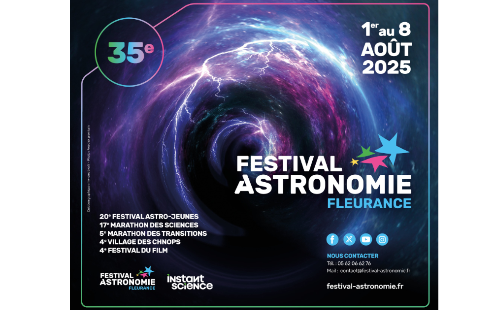 Festival d’Astronomie de Fleurance 2025